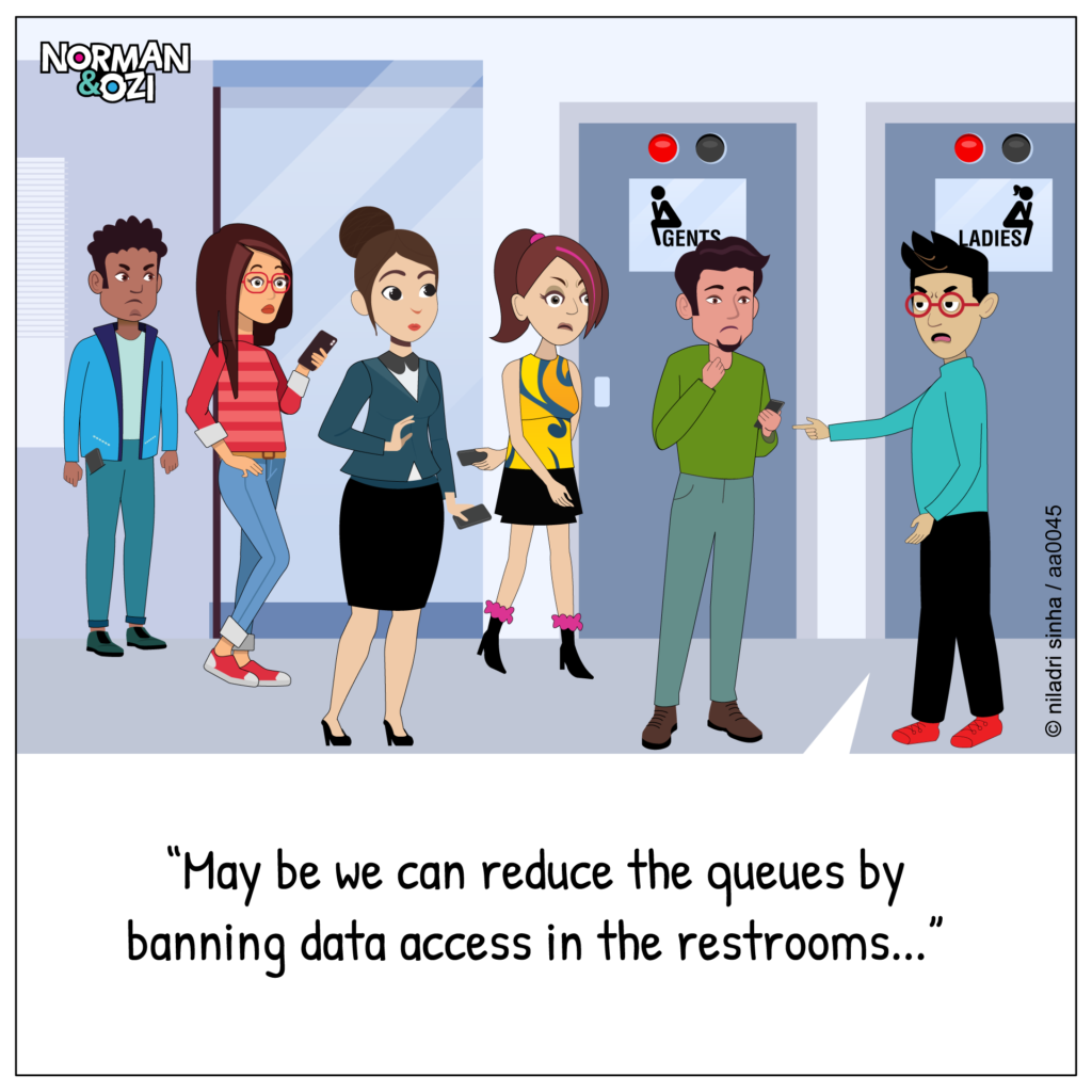 data access cartoons