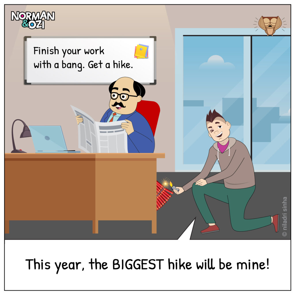 salary hike comics