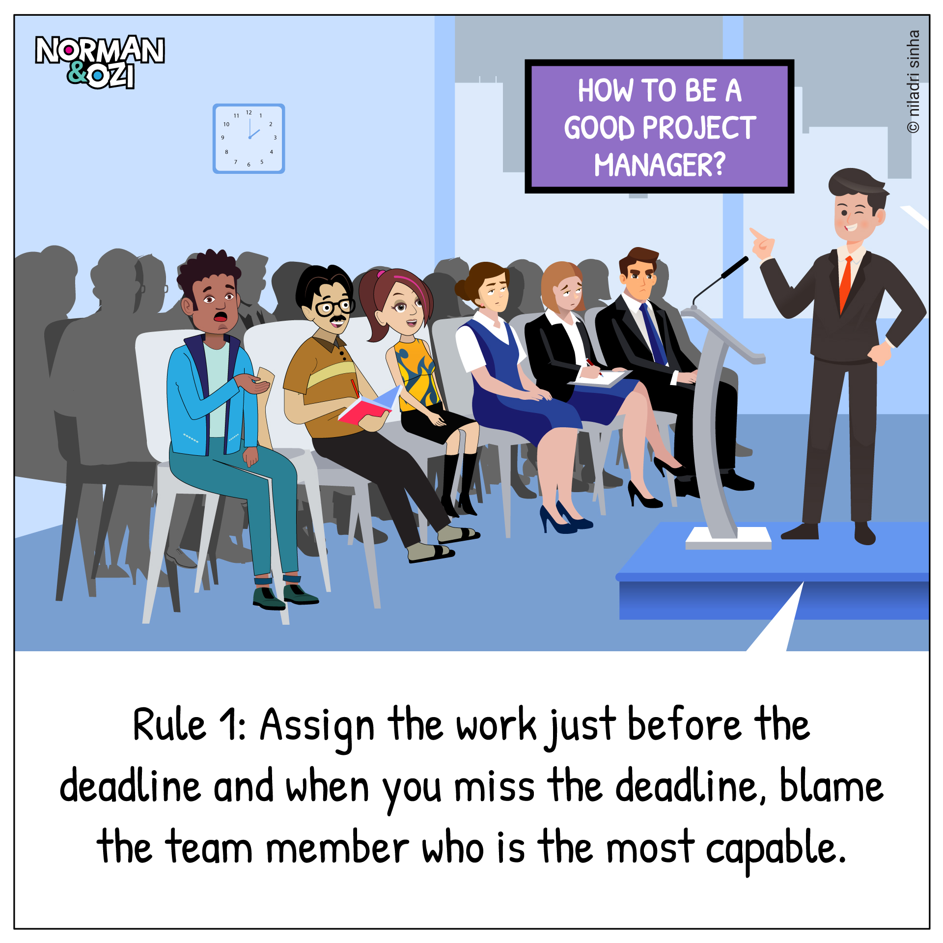 corporate gyan cartoons