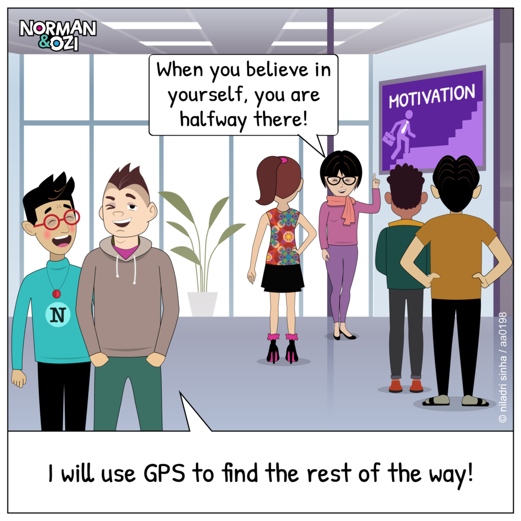 motivation comics and cartoons