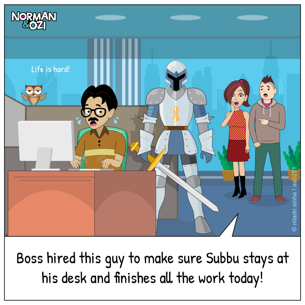 ai robots office humor