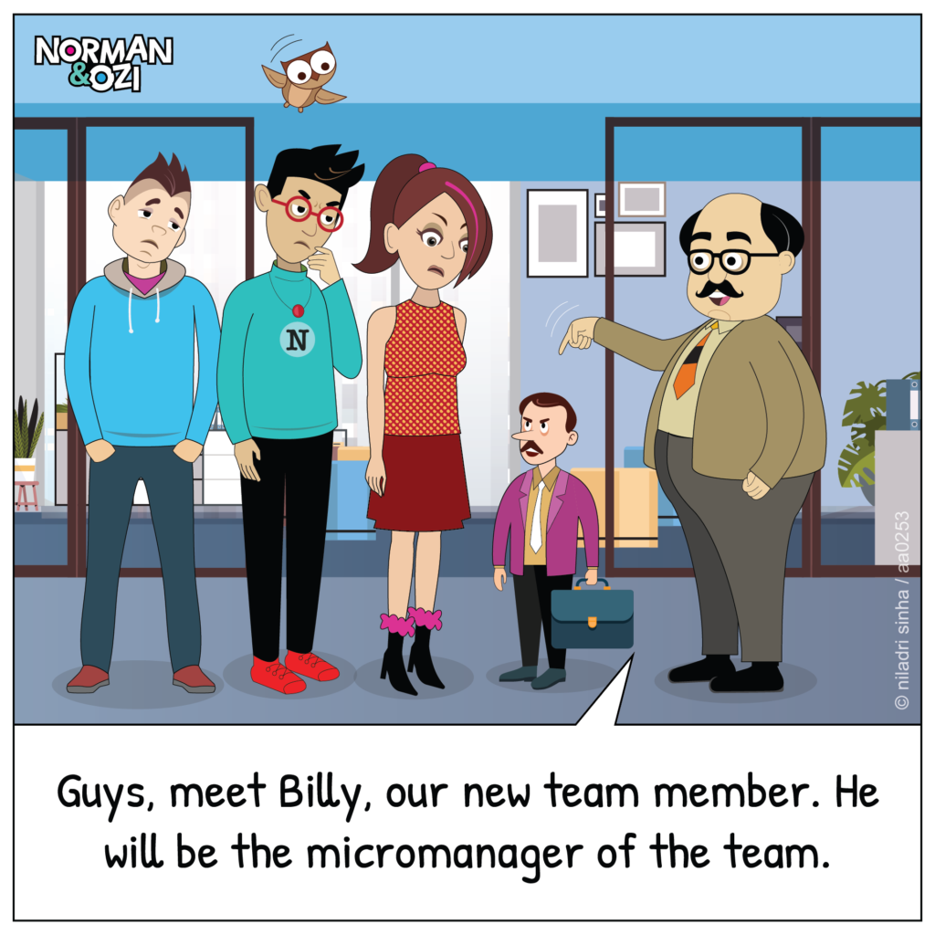 micro management comics