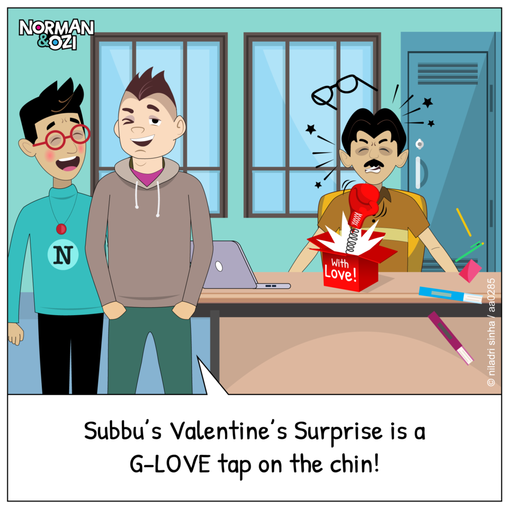 valentines day surprise comics