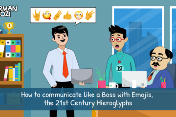 emojis used in the office workplace with boss