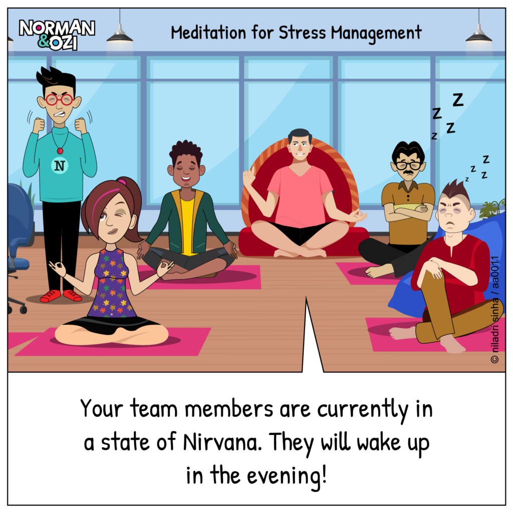 office stress management comics