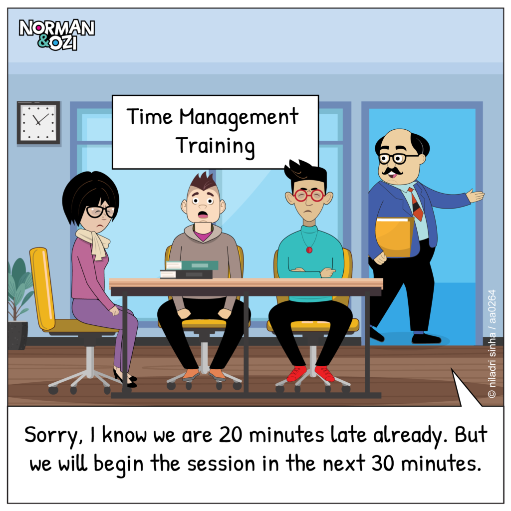 time management comics