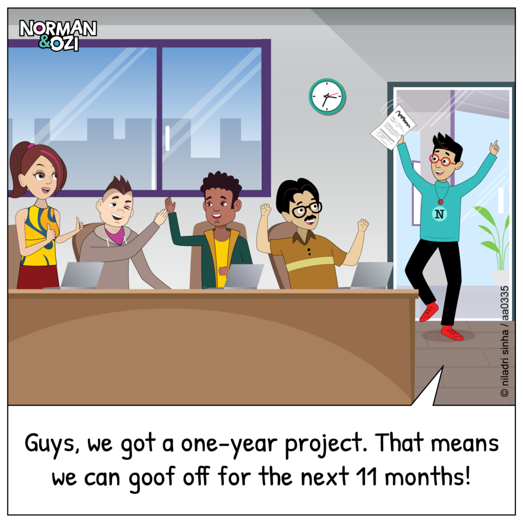 project management web comics