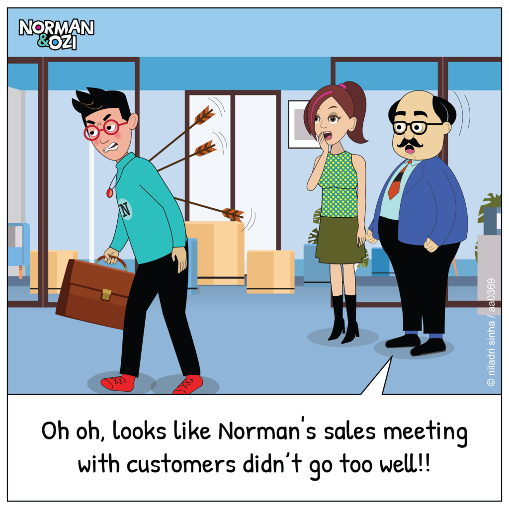 sales meeting webcomics