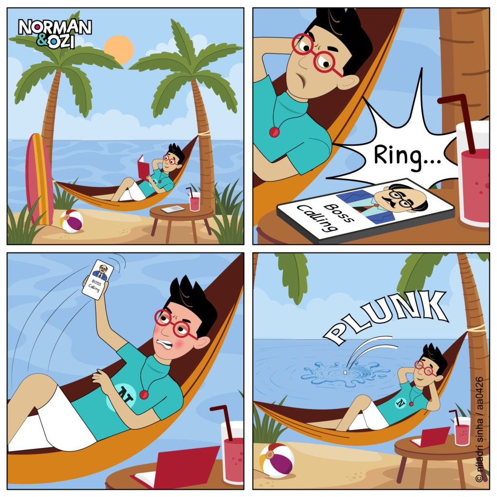 vacation web comics