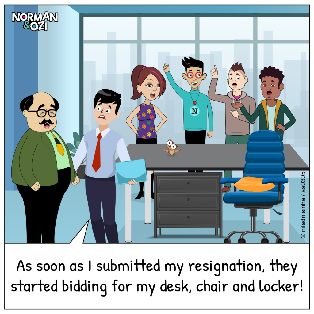  web comics on resignation