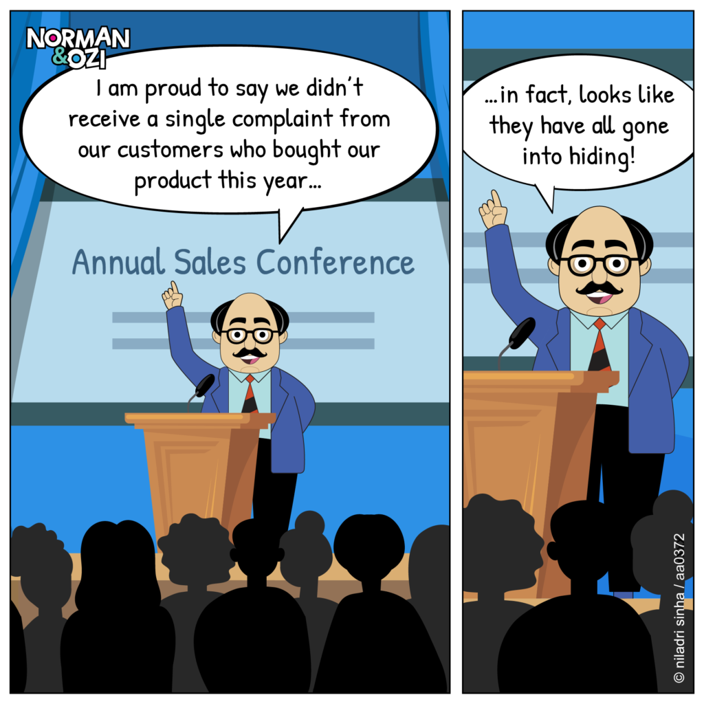 sales conference web comics