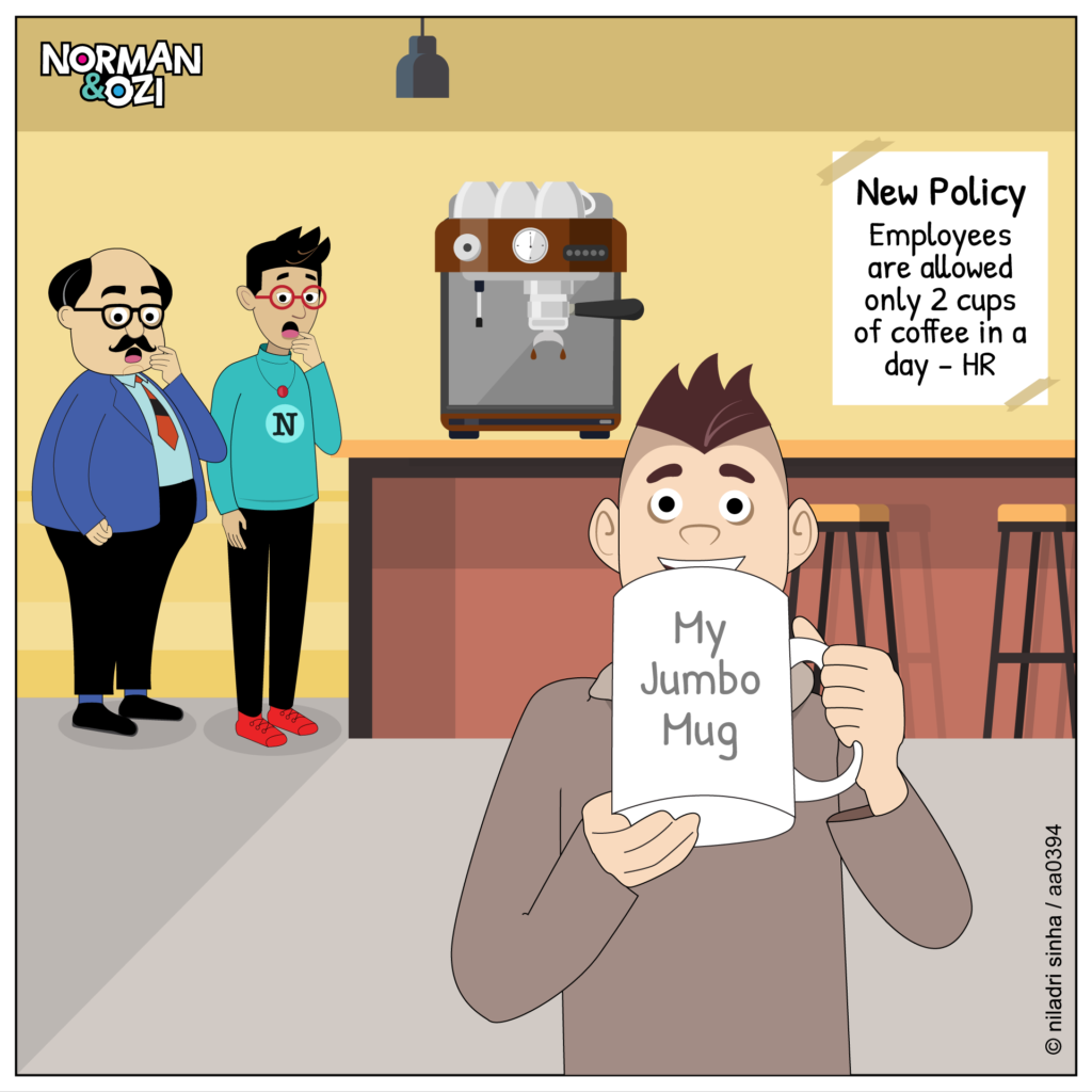 office new policy comic cartoons