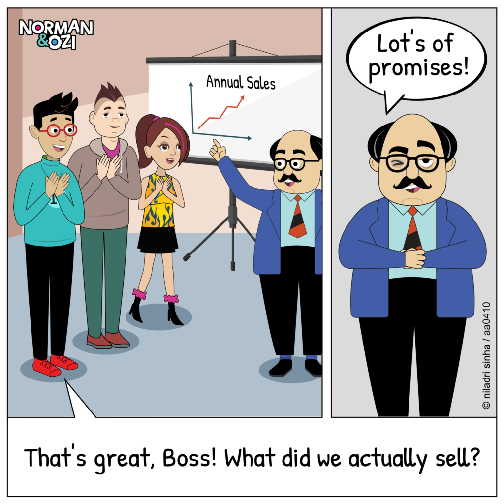 sales web comics and cartoons