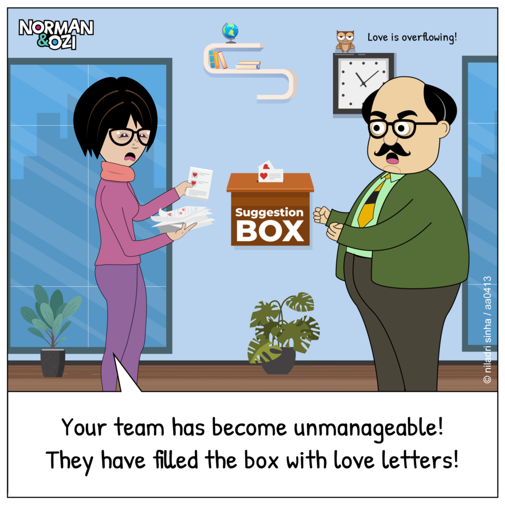 suggestion box cartoons