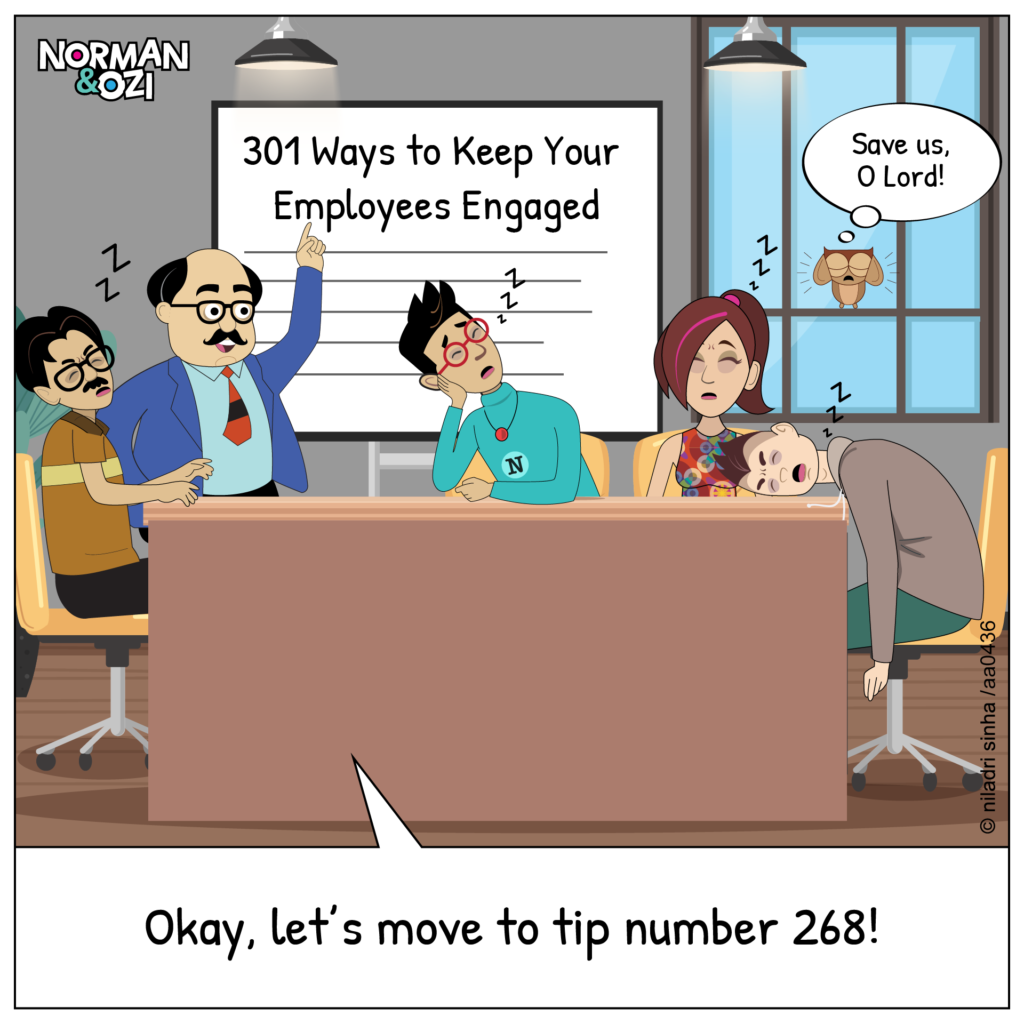 employee engagement web comics