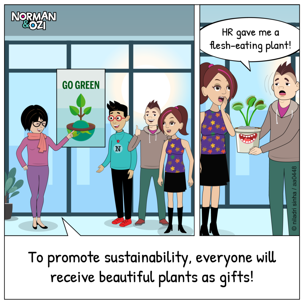 Promote sustainability @ work - PrankJoy