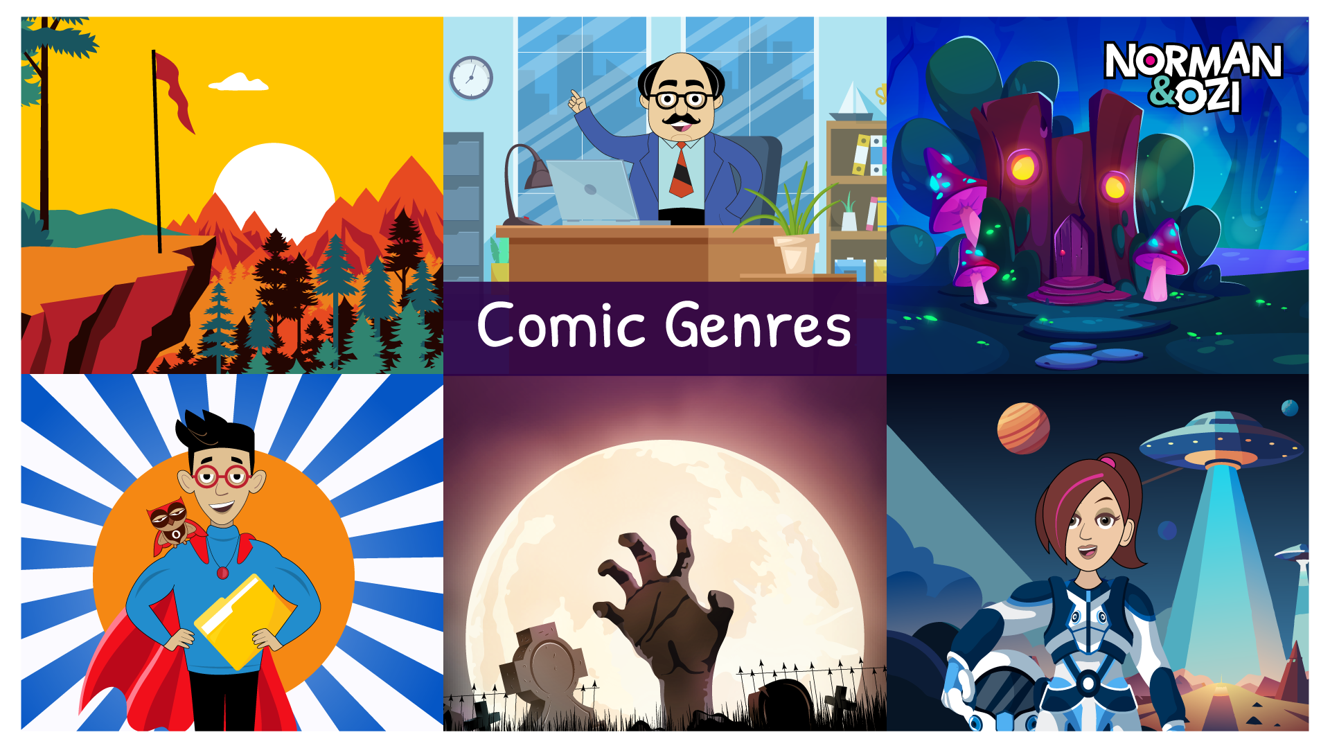 different-comic-genres-corporate