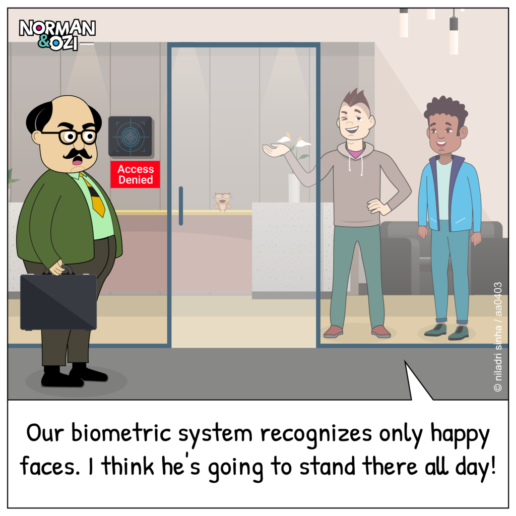 office biometric comics