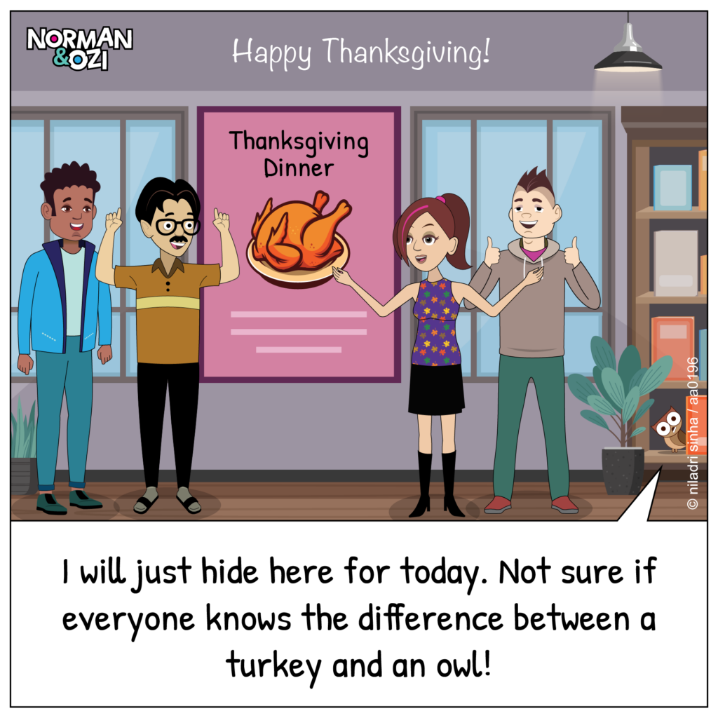 office comics on thanksgiving