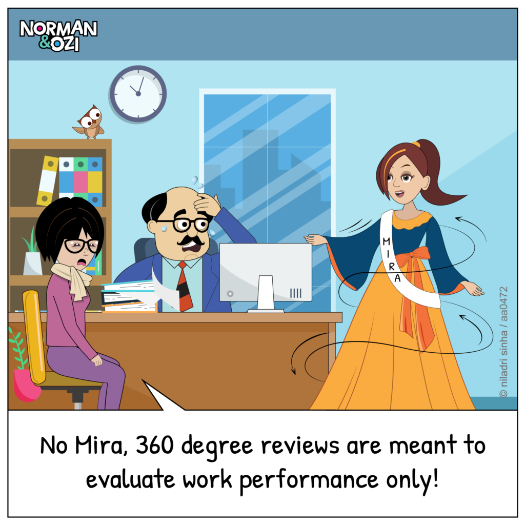 work performance reviews cartoons 