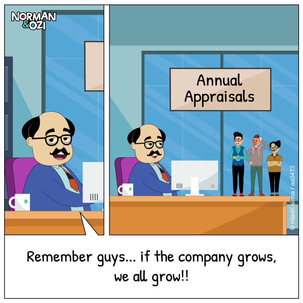 Annual appraisal cartoons